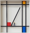 ´Im Aufbau´  Homage to Mondrian